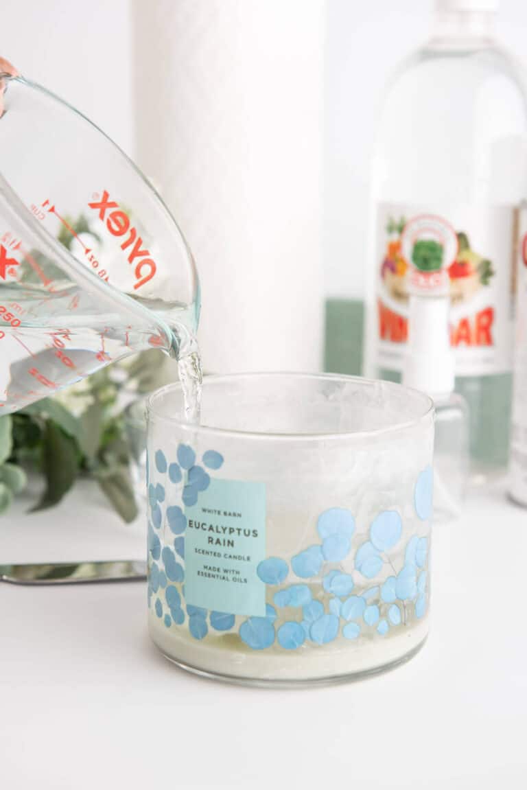 How to Clean Out Old Candle Jars The Savvy Sparrow