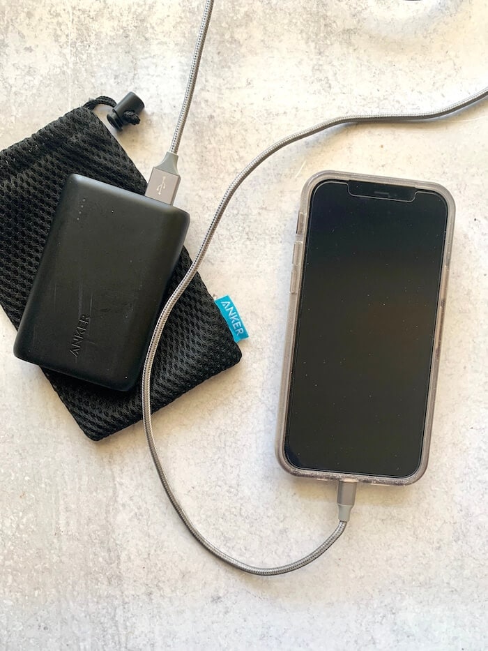 portable cell phone battery charger