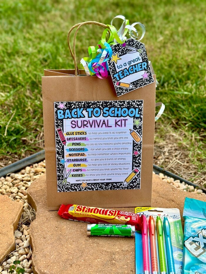 back to school survival kit for teachers