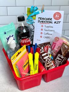 Make a Teacher Survival Kit (Fun Ideas and Printable Gift Tags!)