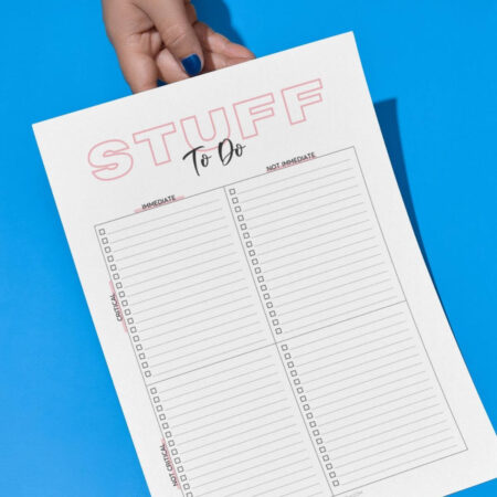 printable to do list