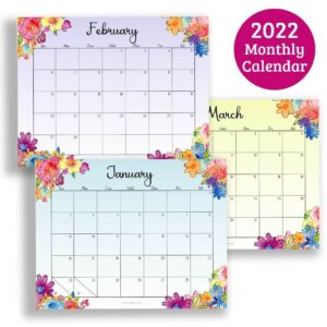 Free Printable Monthly Calendar for 2022- 4 Calendar PDFs to Print Now!