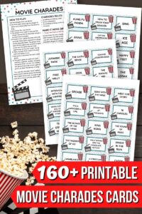 Movie Charades - How to Play, List of Movies, & Printable Cards