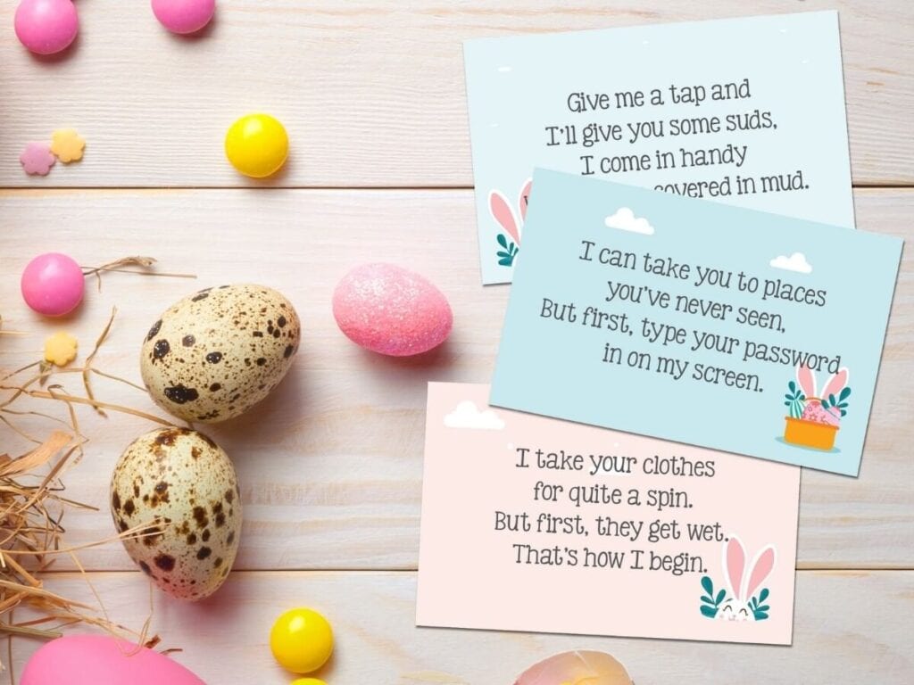 The Most Epic Easter Egg Hunt with Clues (Printable Scavenger Hunt)