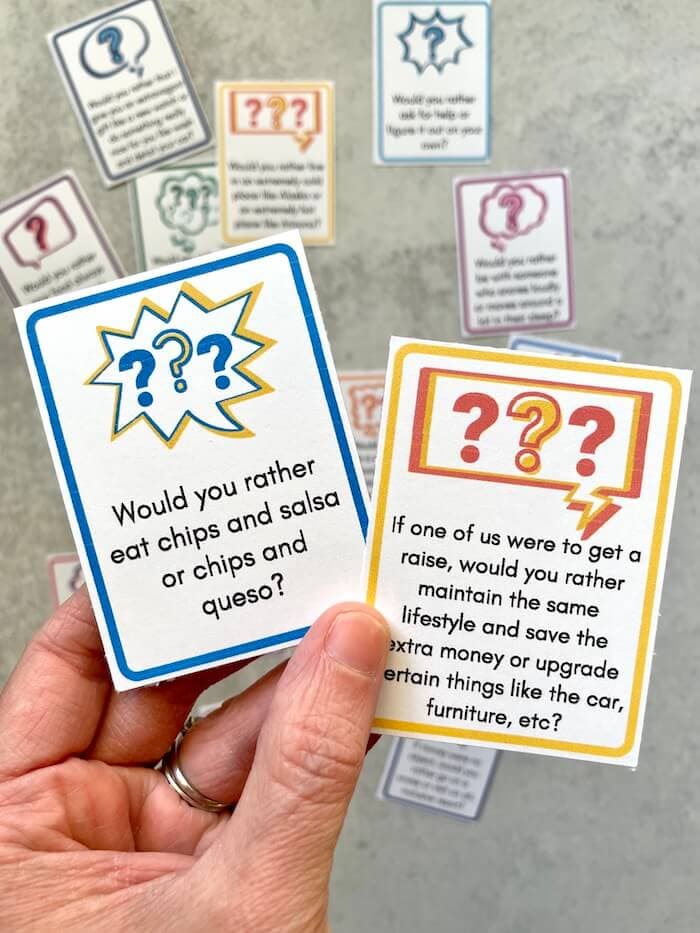 printable would you rather question cards