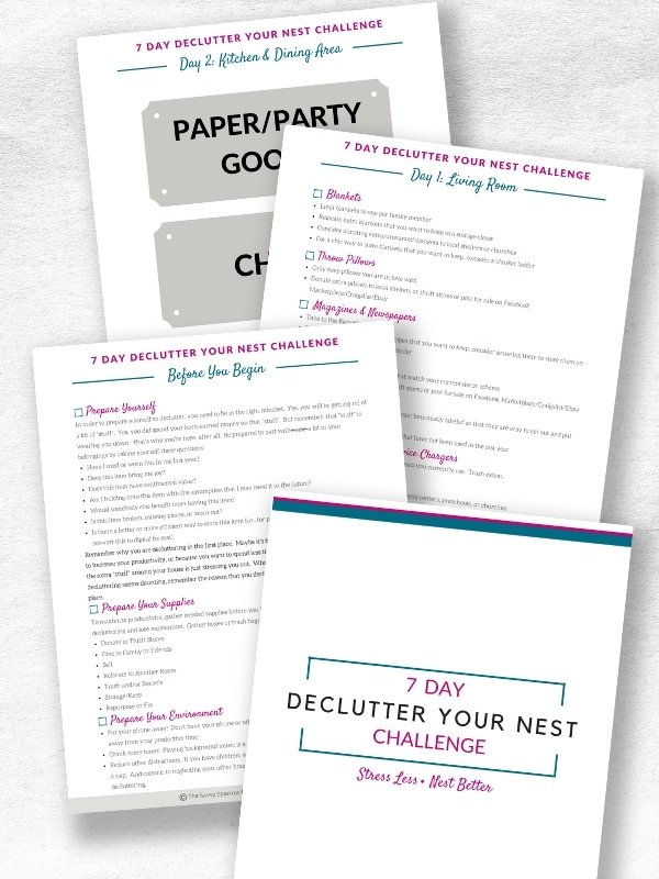 7 day decluttering challenge pdf