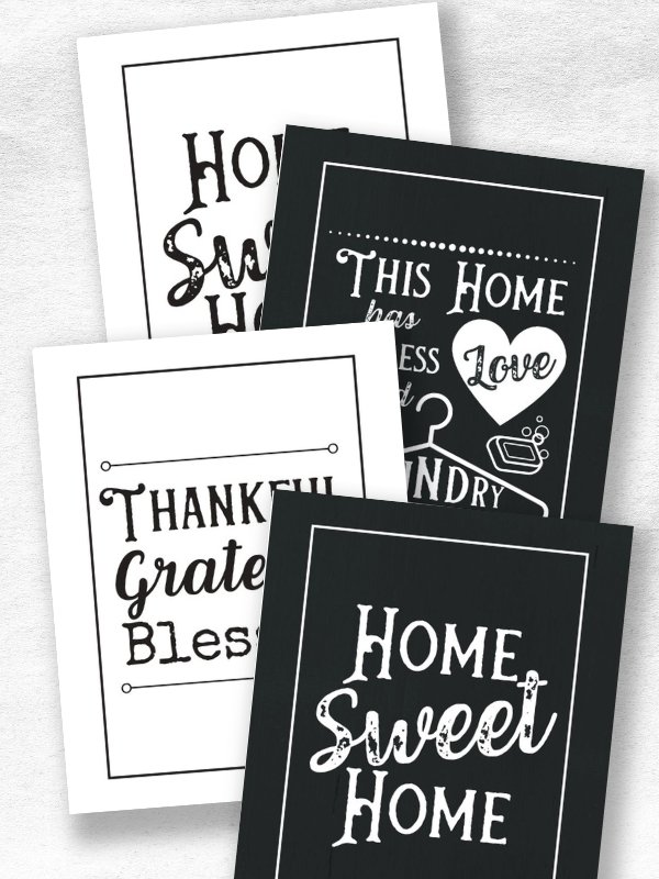 printable farmhouse wall art