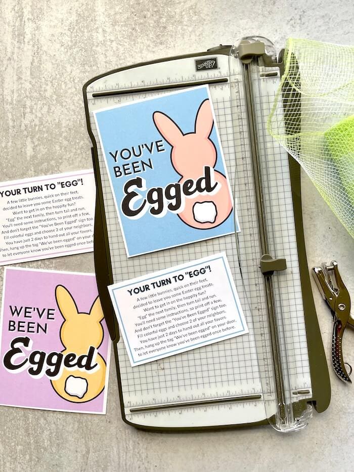 cutting out you've been egged printable signs