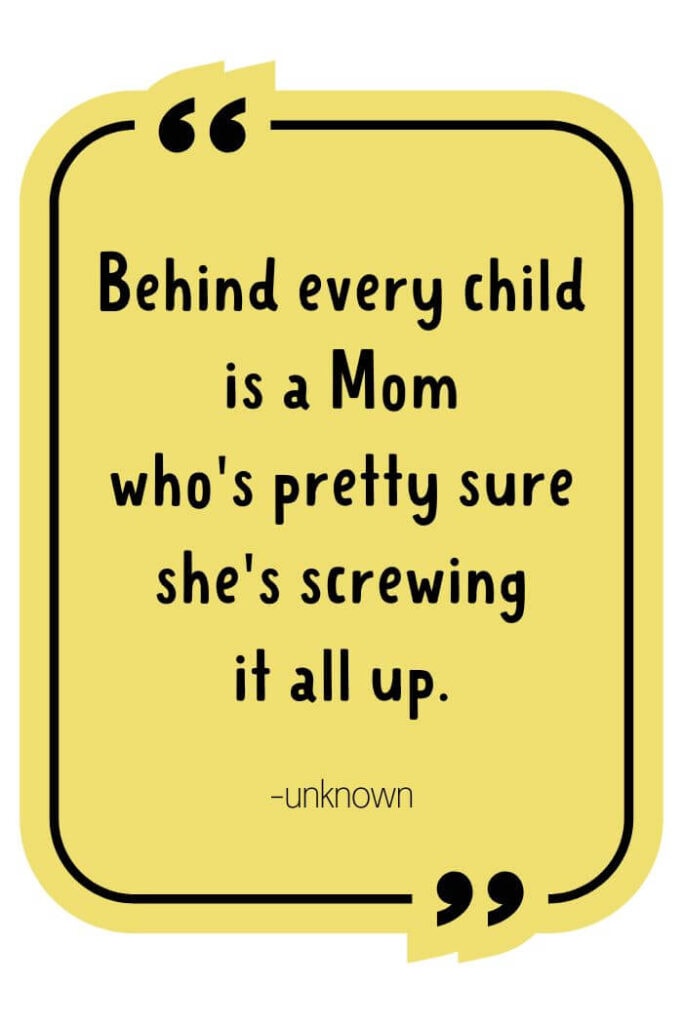 quote for tired Moms