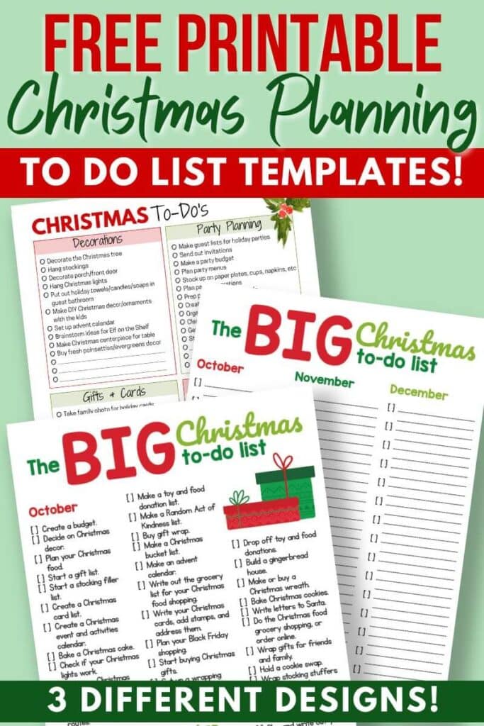 The Ultimate Christmas Planning Guide - Free Printable Checklist!