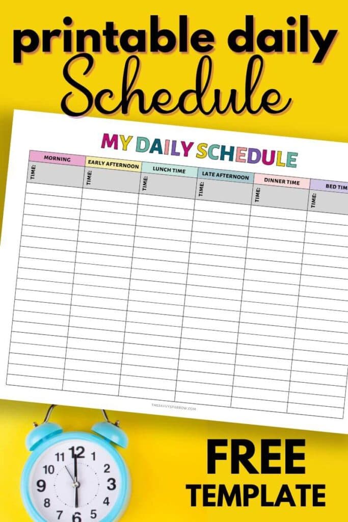 A RealLife Stay at Home Mom Schedule & Routine Ideas