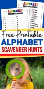 Free Printable Alphabet Scavenger Hunt - Fun Activity for Kids!