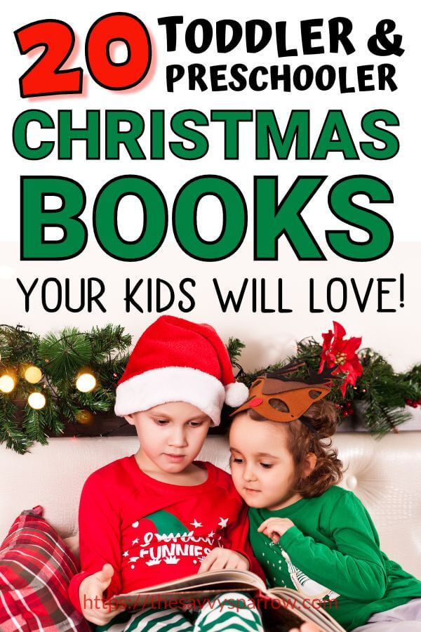 Christmas books for toddlers and preschoolers