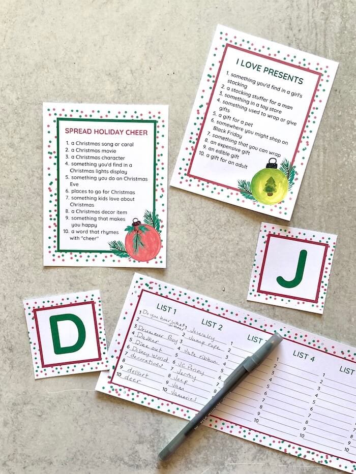 Printable Christmas Dice Game - Fun Gift Exchange for a Crowd! – The Savvy  Sparrow