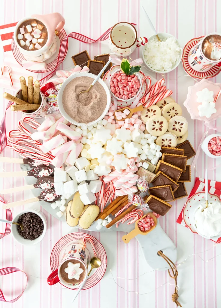 hot cocoa charcuterie board