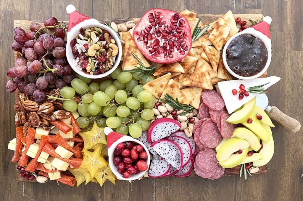 holiday charcuterie board