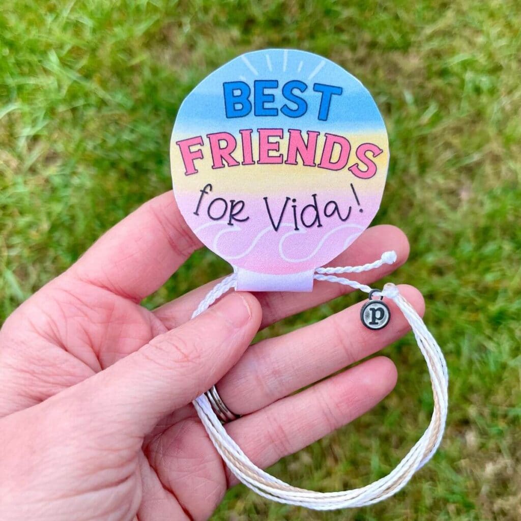 friendship bracelet best friend gifts for teens with Pura Vida bracelet