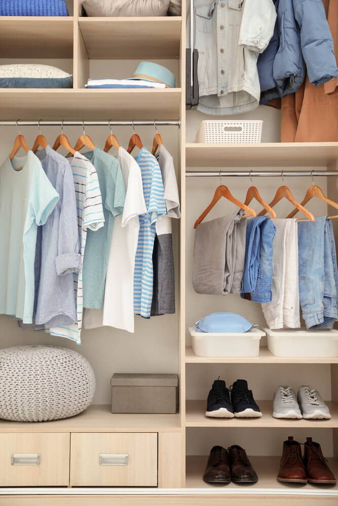 organized closet