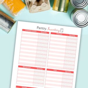 How to Do a Pantry Inventory (& Free Printable Template)
