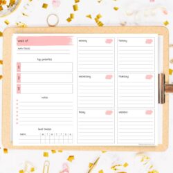 The Printable Weekly To Do List that Keeps Me SUPER Productive!