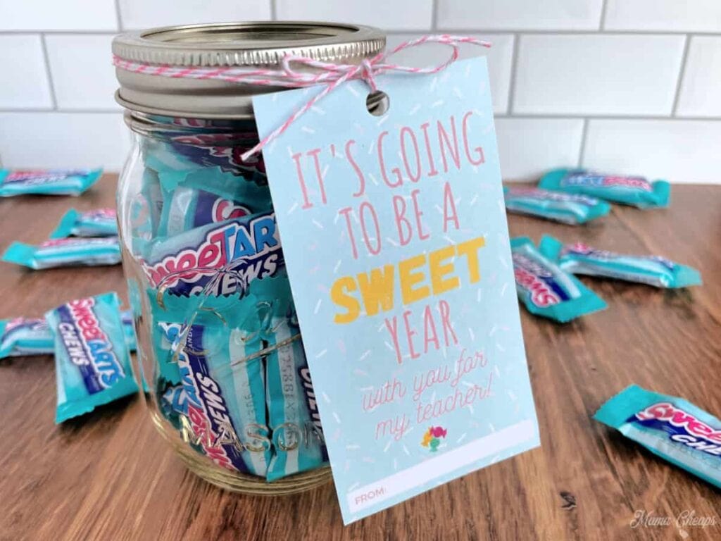 sweet tarts candy gift for teacher