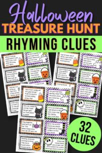 Printable Halloween Treasure Hunt Clues for a Spooky Good Time!