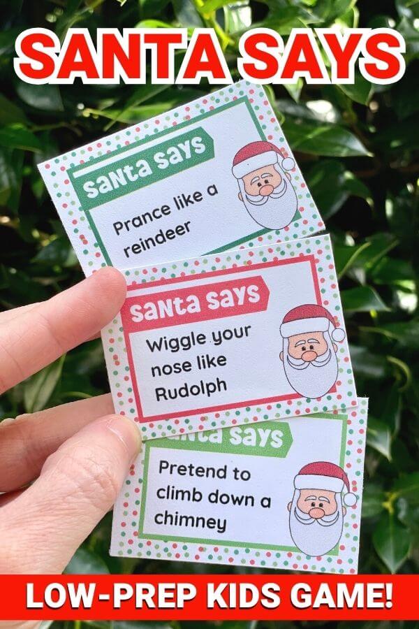 Santa says game cards
