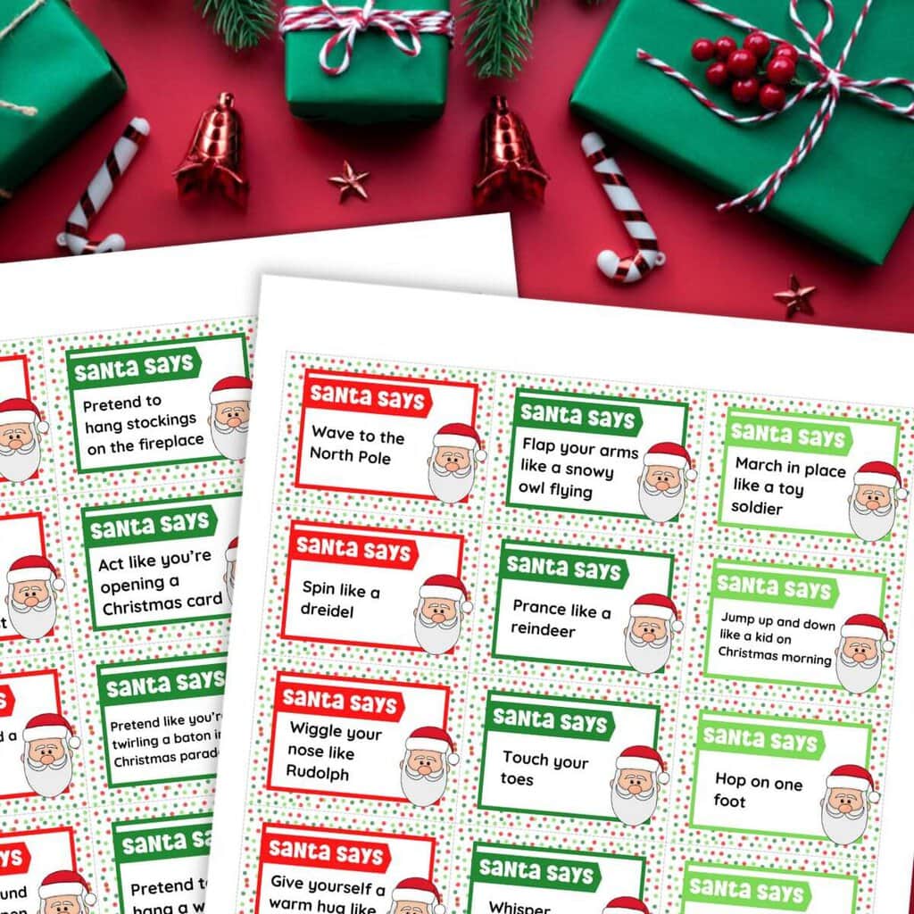 Printable Christmas Dice Game - Fun Gift Exchange for a Crowd! – The Savvy  Sparrow