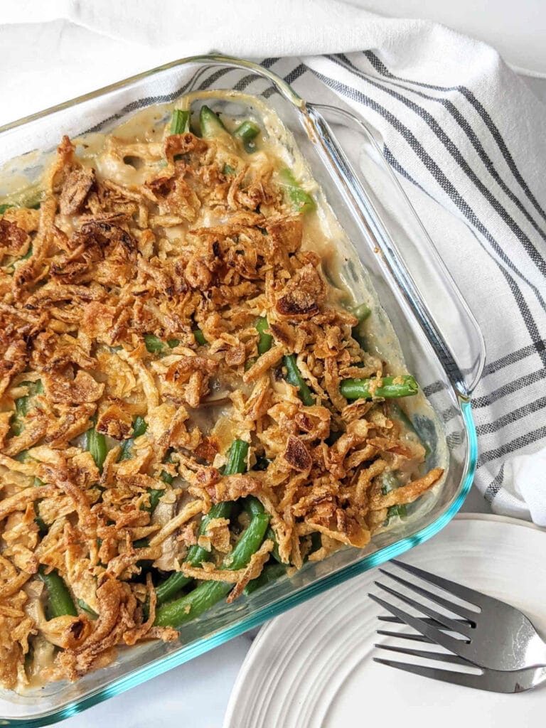 make ahead green bean casserole
