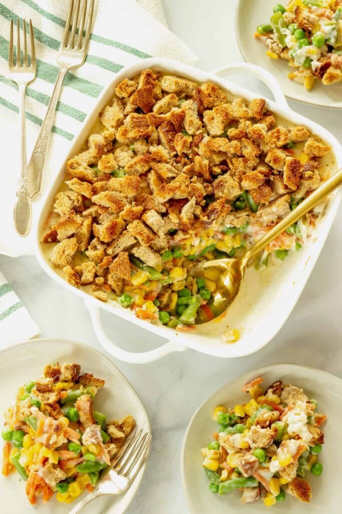 mixed vegetable casserole