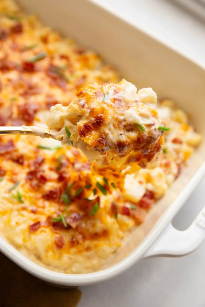 cauliflower mac and cheese