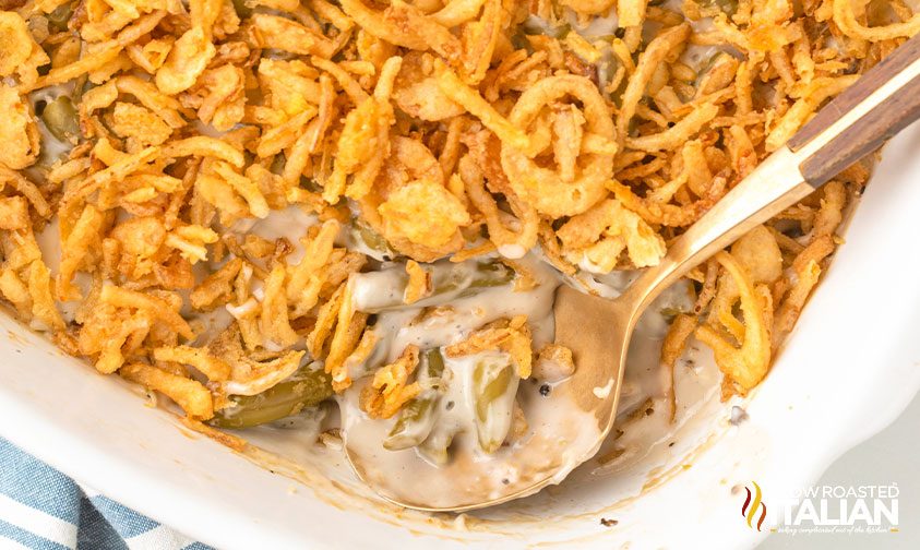 make ahead green bean casserole