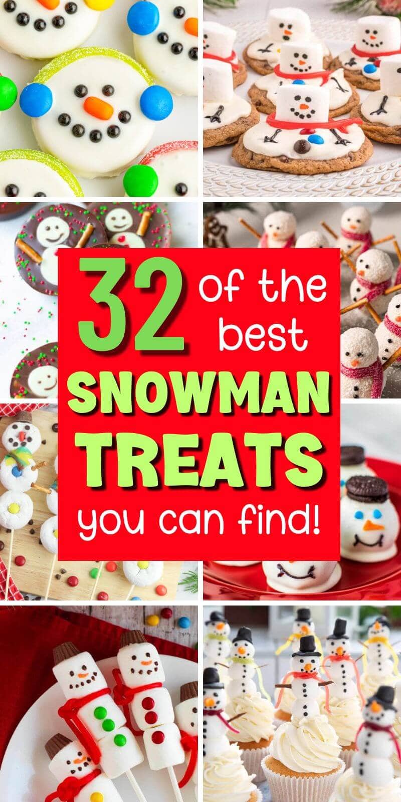 21 Snowman Themed Desserts - Cute Sweets with Snowmen —