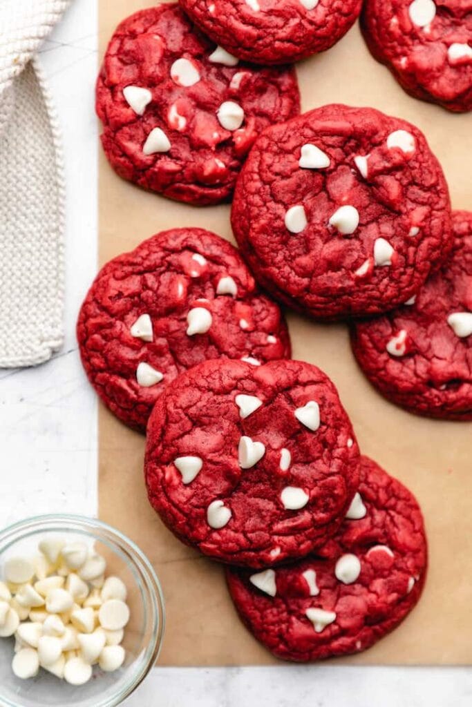 red velvet cookies