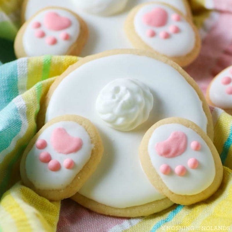 bunny butt cookies