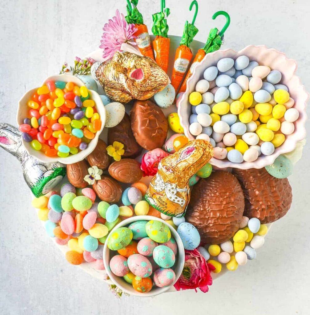 Easter candy board