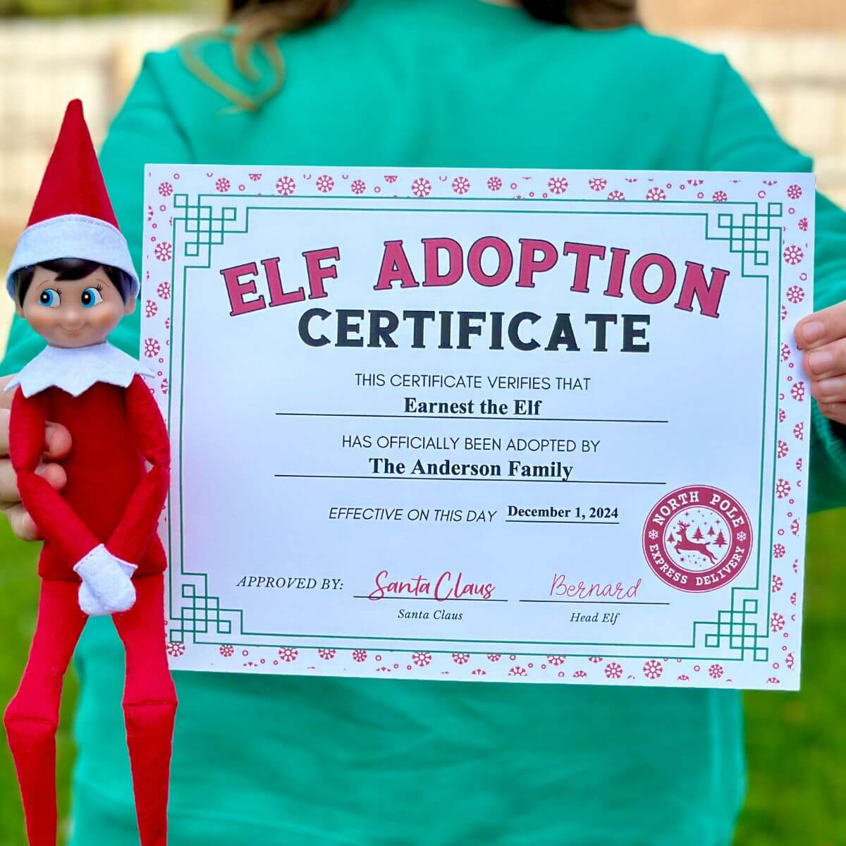Elf Adoption Certificate - Cute Printable Template - The Savvy Sparrow elf-adoption-certificate-cute-printable-template-the-savvy-sparrow