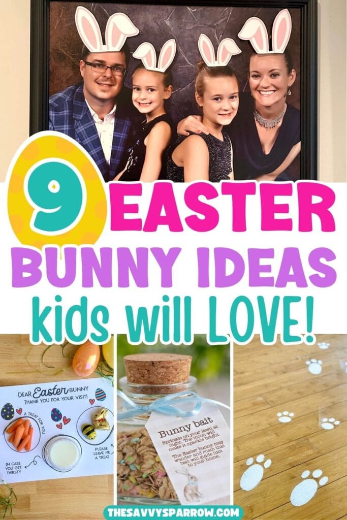 collage of Easter bunny ideas